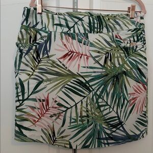 Tropical Print Women's Skort XL